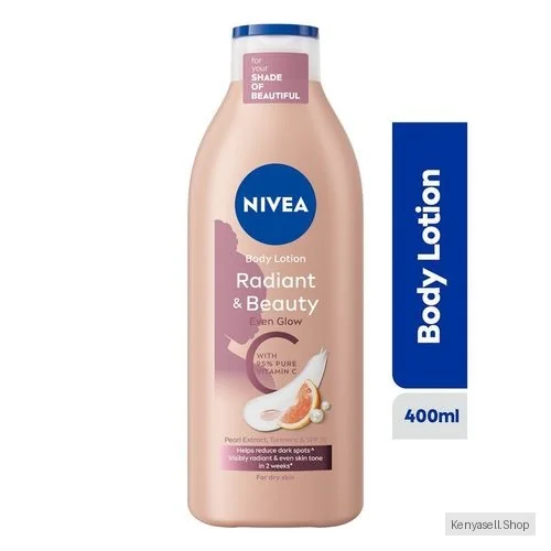 NIVEA Radiant & Beauty Even Glow Body Lotion For Women - 400ml
