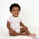 Catpapa Exclusive Perks for Loyal Customers! Summer Cool Strawberry Girls Bodysuit Hoodie 0-3 Years Cotton