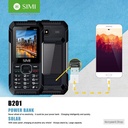 SIMI  B201 2.4inch Feature Phone Solar Charging 4000mAh
