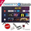 Amtec 40R1S, 40" inch AC/DC Smart Android TV LED Digital TV USB HDMI VGA Inbuilt Decoder , Netflix, Youtube + 4 FREE GIFTS