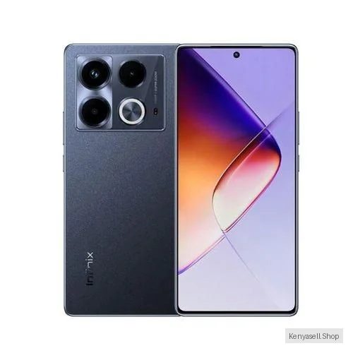 Infinix Note 40 Pro, 6.78'', 256GB + 8GB RAM (UPTO 16GB RAM), Dual SIM, 5000mAh, Black (1YR  WRTY)