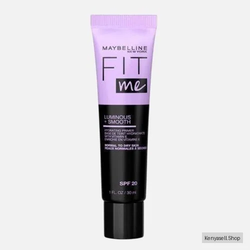 Maybelline Fit Me Hydrating Primer Luminous and Smooth, Enriched with Vitamin E, for Normal to Oily Skin, 30ml