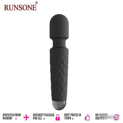 Khufuzi Wand Massager Clit Masturbator Rechargeable Handhold Cordless Body AV Magic Vibrator Adult Sex Toys