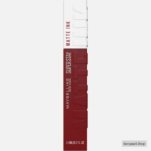 Maybelline Super Stay Matte Ink Liquid Lipstick, Long Lasting High Impact Color, Matte Finish Lipstick, Up To 16H Wear - 50 Voyager, 5ml