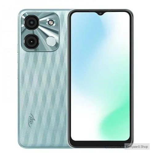 Itel A60s, 6.6", 128GB + 4GB RAM, Dual SIM, 5000mAh, 4G -?Glacier Green (1YR WRTY)