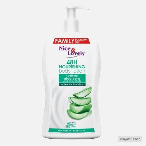 Nice & Lovely Nice & Lovely Aloevera Herbal Lotion 850ml