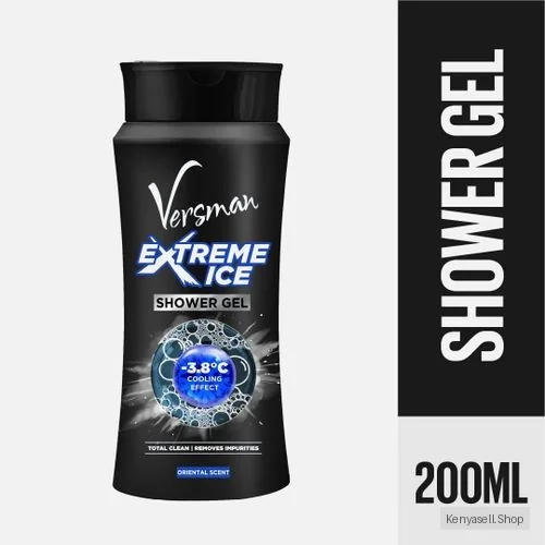 VERSMAN Versman Extreme Ice 3-in-1 Body Face & Hair Shower Gel 200ml
