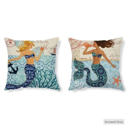 Printed Pillow Cover Suitable For Home Decoration Sofa Chair Seat