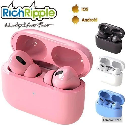 RichRipple Pro3 Bluetooth Headsets Wireless Pods Pro Earpods Earphones