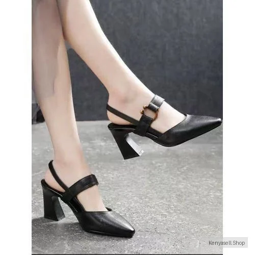 BLWOENS Women's Fashion High Heels - Black